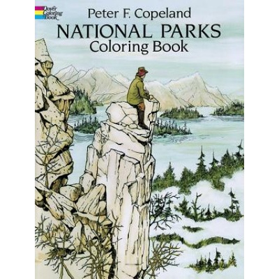 National Parks Coloring Book (Copeland Peter F.)