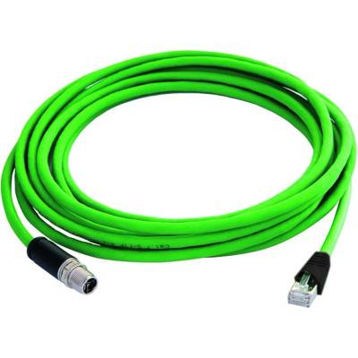 Telegärtner 100017246 M12 CAT 6A S/FTP zelený
