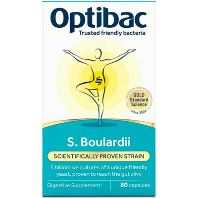 Optibac Saccharomyces Boulardii 80 kapslí