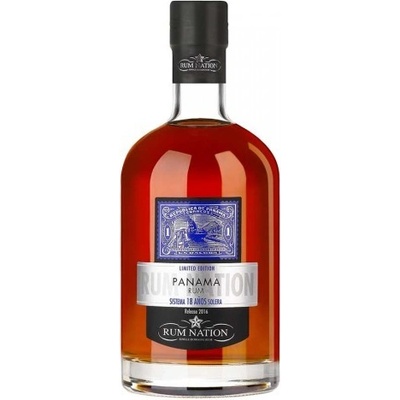 Nation Panama 18y 40% 0,7 l (holá láhev)