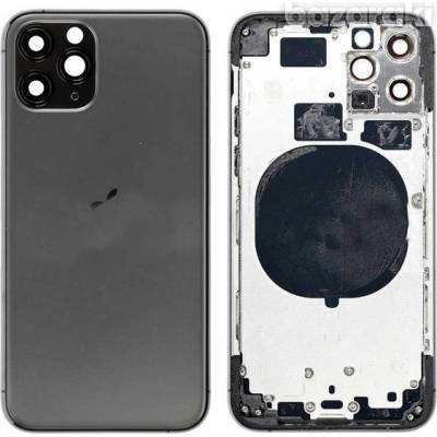 Kryt Apple iPhone 11 zadní + střední černý