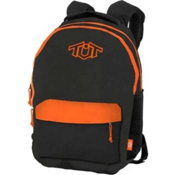 MC Toys Раница за училище Toneuptone в неонови цветове, черен/оранжев - MC Toys