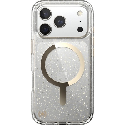 Speck Калъф Speck Presidio Lux Clear Glitter, MagSafe, за iPhone 17 Pro (28539)