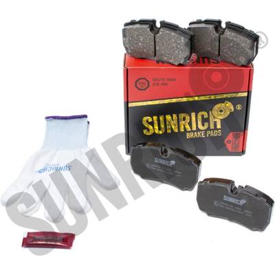 SUNRICH Sada brzdových platničiek kotúčovej brzdy 0276011535