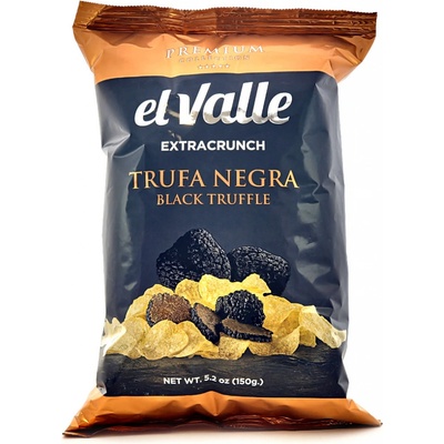 El Valle Premium chipsy s příchutí Černý lanýž 150 g