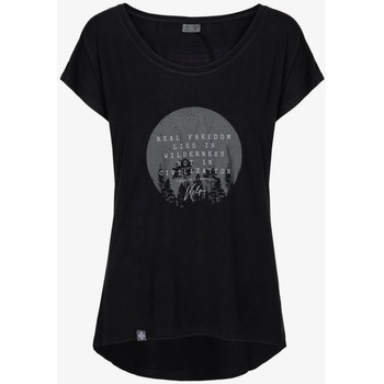 Kilpi Черна дамска тениска с щампа Kilpi ROISIN Kilpi | Cheren | ЖЕНИ | XS