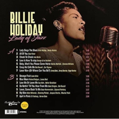 Billie Holiday - Lady of Jazz LP