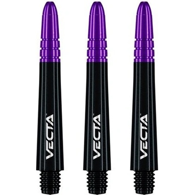 Winmau Vecta Black/Purple Midi