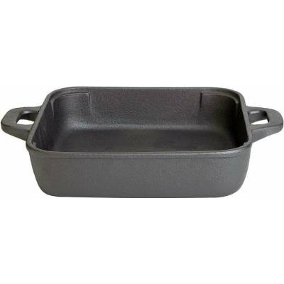 ALLGRILL Litinová pánev 25 x 25 x 6 cm, čtvercová s madly PWI 4538
