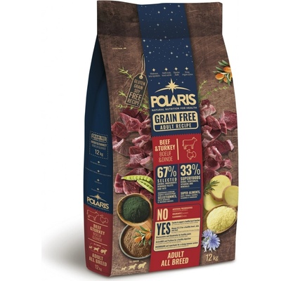 Polaris GF pes Adult hovězí krůta 12 kg