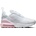Nike Air Max 270 Little Kids' Shoe - Wht/Pink/Grey