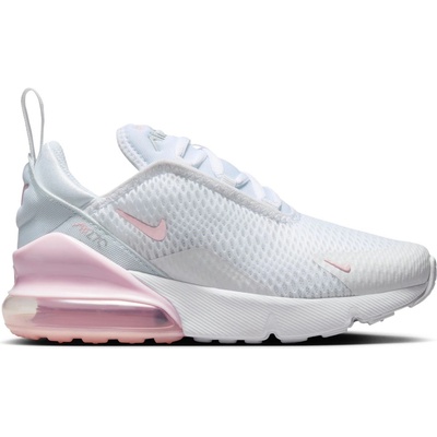 Nike Air Max 270 Little Kids' Shoe - Wht/Pink/Grey