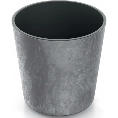 Prosperplast Květináč plast šedý 30 x 30 x 29,5 cm