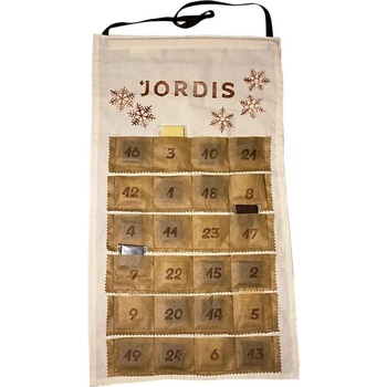 Jordi’s Chocolate Адвент календар Jordis шоколад 24 х 4 гр