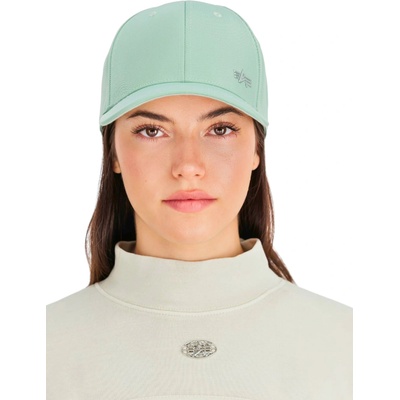Alpha Industries Metal Label Cap frost green zelená