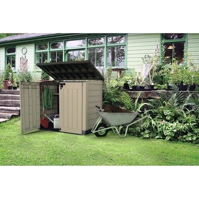 Keter Store-It-Out Max plastový 145,5x82x125 cm béžový