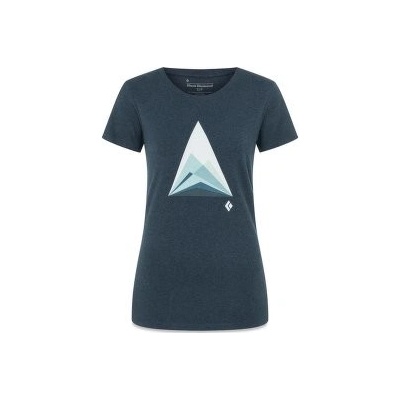 BLACK DIAMOND W MOUNTAIN TRANSPARENCY SS TEE Lady