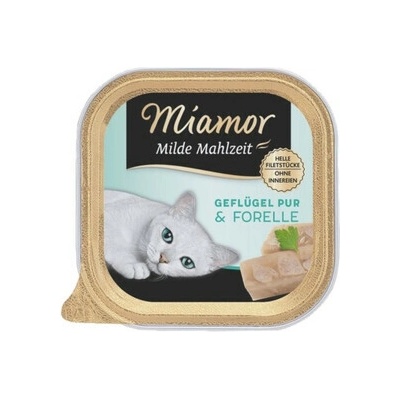 Miamor Milde Mahlzeit hydina & pstruh 100 g