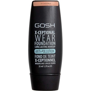 Gosh Copenhagen X-ceptional Wear Make-up Tekutý make-up 19 Chestnut 35 ml