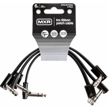 Dunlop MXR DCISTR06R Ribbon TRS Cable 3 Pack 15 cm Ъглов - Ъглов Пач кабел (DCISTR06R)