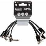 Dunlop MXR DCISTR06R Ribbon TRS Cable 3 Pack 15 cm Ъглов - Ъглов Пач кабел (3PDCISTR06R)