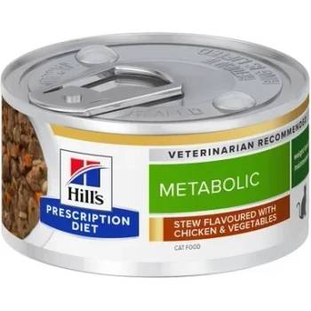 Hill's HILL'S PD Prescription Diet Metabolic Canine Stews 82 г - консерва