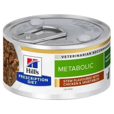 Hill's HILL'S PD Prescription Diet Metabolic Canine Stews 82 г - консерва