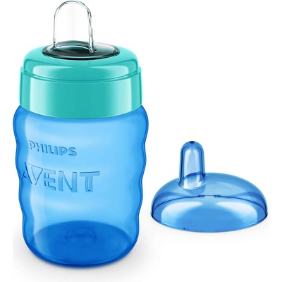 Philips чаша за лесен преход без дръжки 260 мл - 9м+, синя