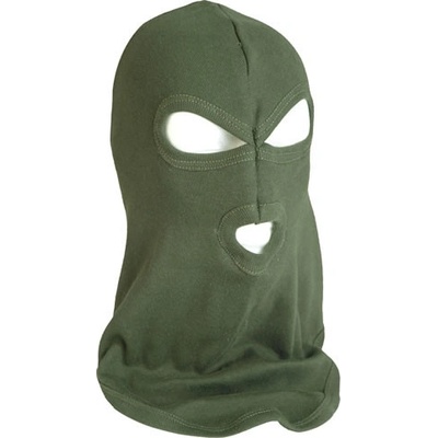 Mil Tec Kukla COTTON s 3 otvormi OLIV