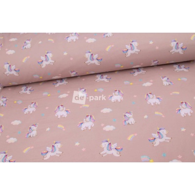 de-park Zimní softshell 10/3 - Jednorožci