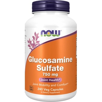 Image 1 of NOW Glucosamine Sulfate 750 mg [240 капсули]