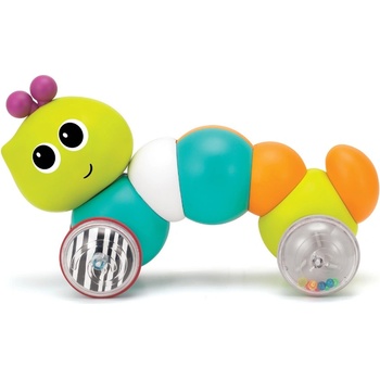 Infantino Бебешка играчка Infantino - B Kids, Количка гъсеница (IN004377)