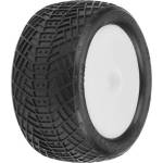 Pro-Line колело 2.2", гума Positron MC Buggy задна, джанта Velocity H12 бяла (2)
