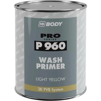 HB Body 960 Wash Primer Reaktivní základ, světle žlutý 1l