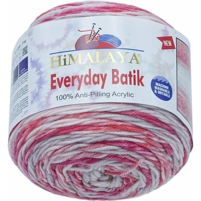 BELLATEX sro Priadza Everyday Batik 140 g - 74201 ružová, šedá