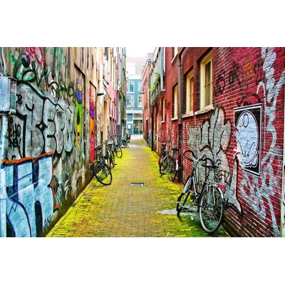 Ravensburger - Puzzle Street Art in Amsterdam - 3 000 piese