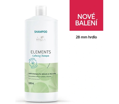 Wella Elements Calming Shampoo 1000 ml