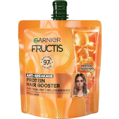 Garnier Fructis Protein Hair Booster obnovující maska pro poškozené vlasy 60 ml