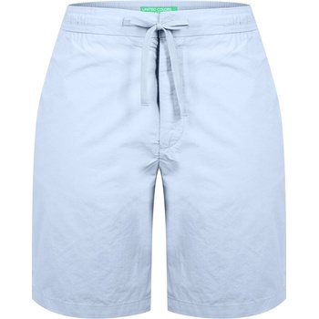 United Colors of Benetton Анцуг United Colors of Benetton Woven Tracksuit Shorts - Pale Blue