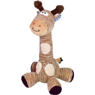 Nobby hračka pre psov žirafa s pískátkem 33 cm