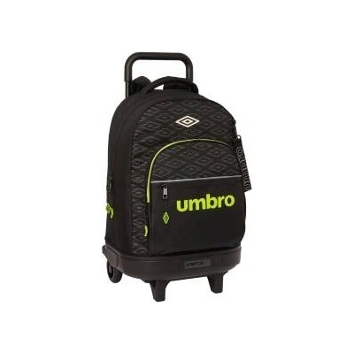 Umbro Училищна чанта с колелца Umbro Lima Черен 33 X 45 X 22 cm