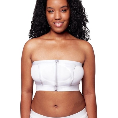 Medela Бюстие за лесно изцеждане Medela - Hands-free, размер L, бяло (101043810)