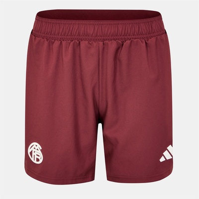 adidas Дамски къси панталони Adidas Bayern Munich Third Shorts 2023 2024 Womens - Red