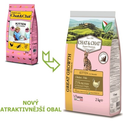 Chat & Chat Expert Kitten Chicken 2 kg