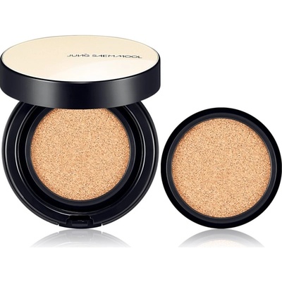 Jung seam mool Skin Nuder Cover Layer Cushion hydratační make-up v houbičce + náhradní náplň Medium Deep 2 x 14 g