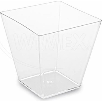 Wimex Fingerfood pohárik PS hranatý číry 59 x 59 x 54 mm 100ml