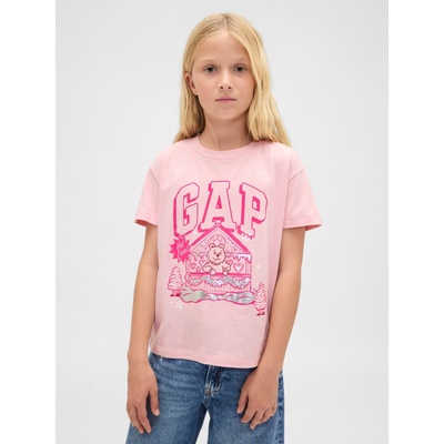 GAP Детска риза с логото на GAP GAP | Rozov | Момичешки | XL