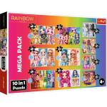 Trefl - Puzzle 10v1 Rainbow High - 1 - 39 piese