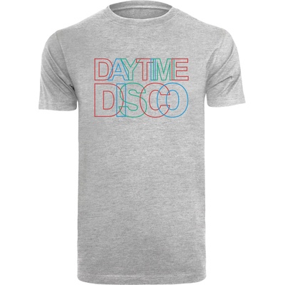 Mister Tee Тениска Daytime Disco Tee T-Shirt Round Neck heather grey XXLUB-MT2393-00431 - Черен, размер M