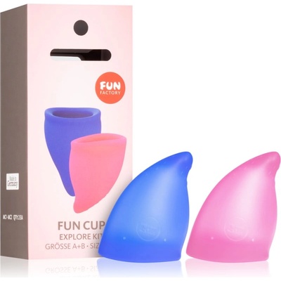 Fun Factory Fun Cup A + B менструална чаша 2 бр